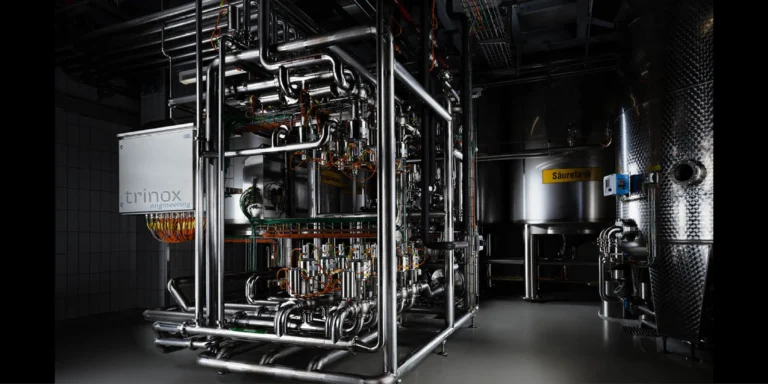 Trinox Stapel CIP-Anlage