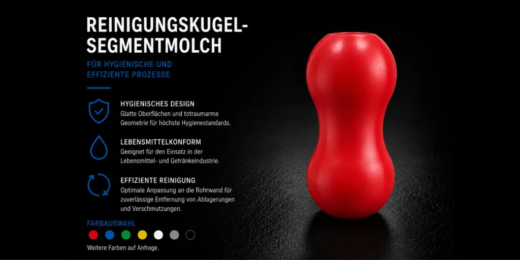Reinigungskugelsegmentmolch 800x400